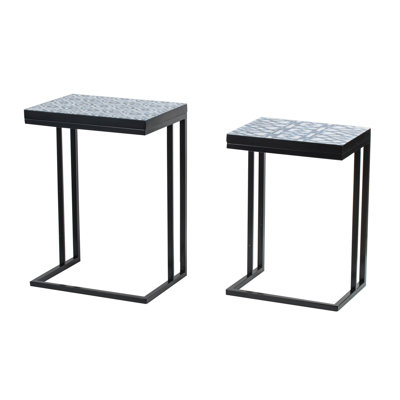 Solid Wood Top Nesting Tables