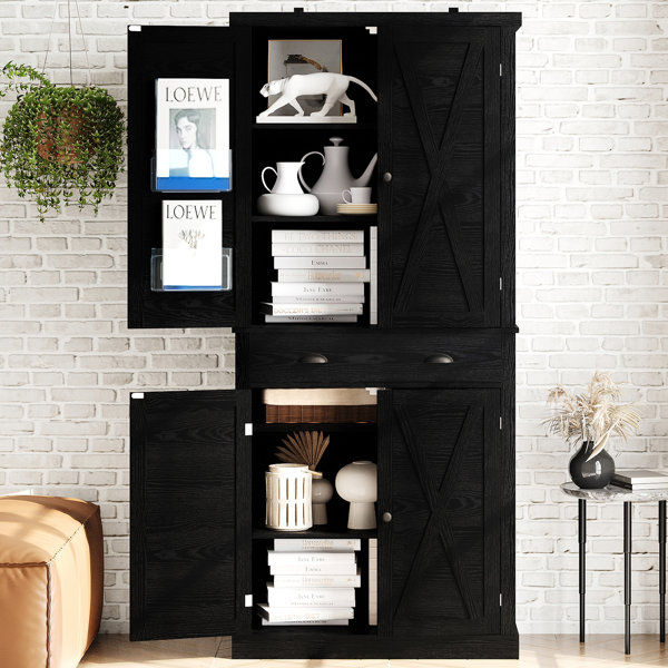 Free Standing Kitchen Pantry Storage Cabinets | Wayfair