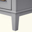 Meuble-lavabo moderne de 36 po avec lavabo en céramique, portes à fermeture douce, 4 tiroirs de rangement, conception élégante pour les petites salles de bain