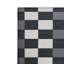 Tapis intérieur / extérieur noir à carreaux-859197453