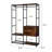 47.2'' Metal Clothing Rack