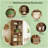 Storage Cabinet,Farmhouse Style Display Shelves,Spacious Bookshelf