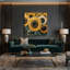 Art mural sur toile Botanical Sunflowers-2019622974