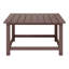 Ensemble de conversation Adirondack pour l'extérieur avec table basse carrée 5 pièces Laguna-108401505