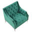 Fauteuil Audrienna de 45,5 po de largeur, fauteuil d'appoint, fauteuil de lecture avec dossier capitonné-981262269