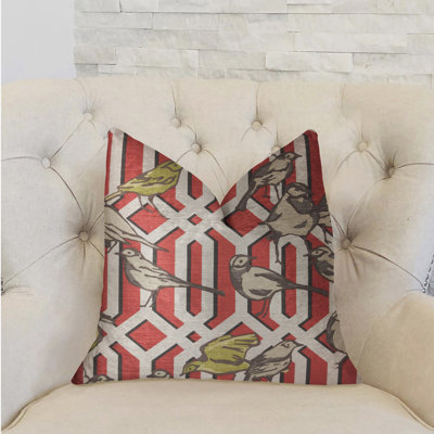 Bird Forest Luxury Pillow