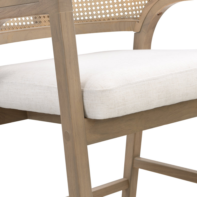 Tabouret de comptoir Darise, Frêne clair
