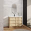 Meuble-lavabo 42 po avec lavabo en résine et rangement à fermeture en douceur-1185901953