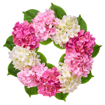 Couronne d'hortensia 20 "PE