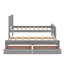 Lit plateforme simple avec lit gigogne et tiroirs-1956905243