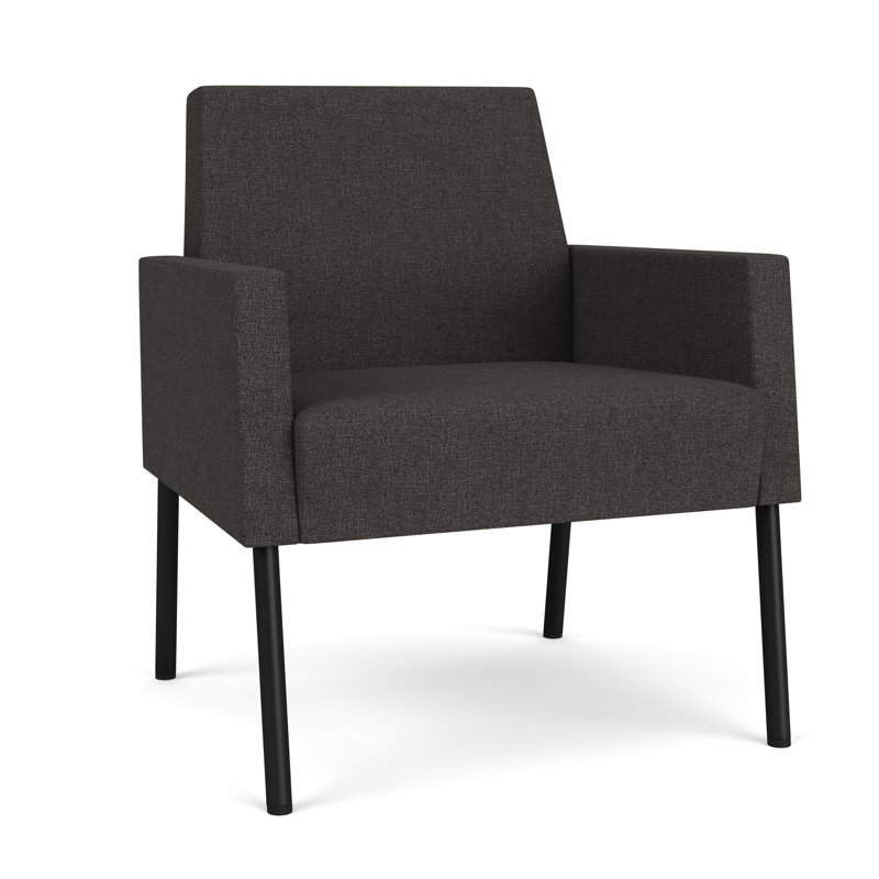 Fauteuil de réception Mystic, Noir, noir, noir, noir, Bleu fumé Archetype