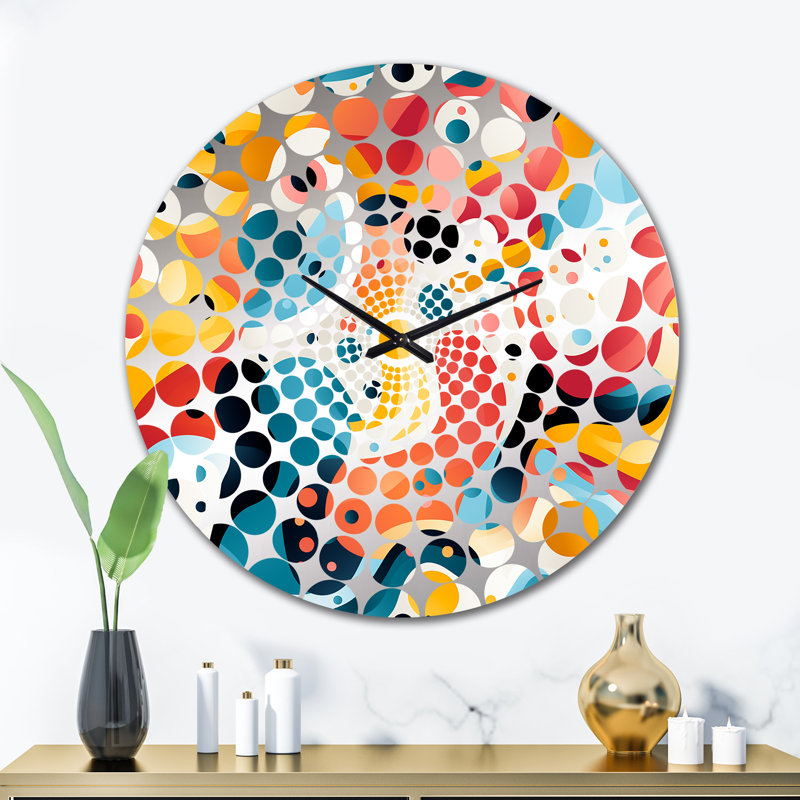 Horloge murale Popart, Grand