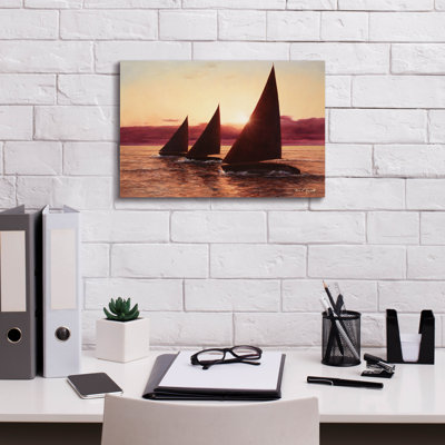 " Evening Sails " by Diane Romanello