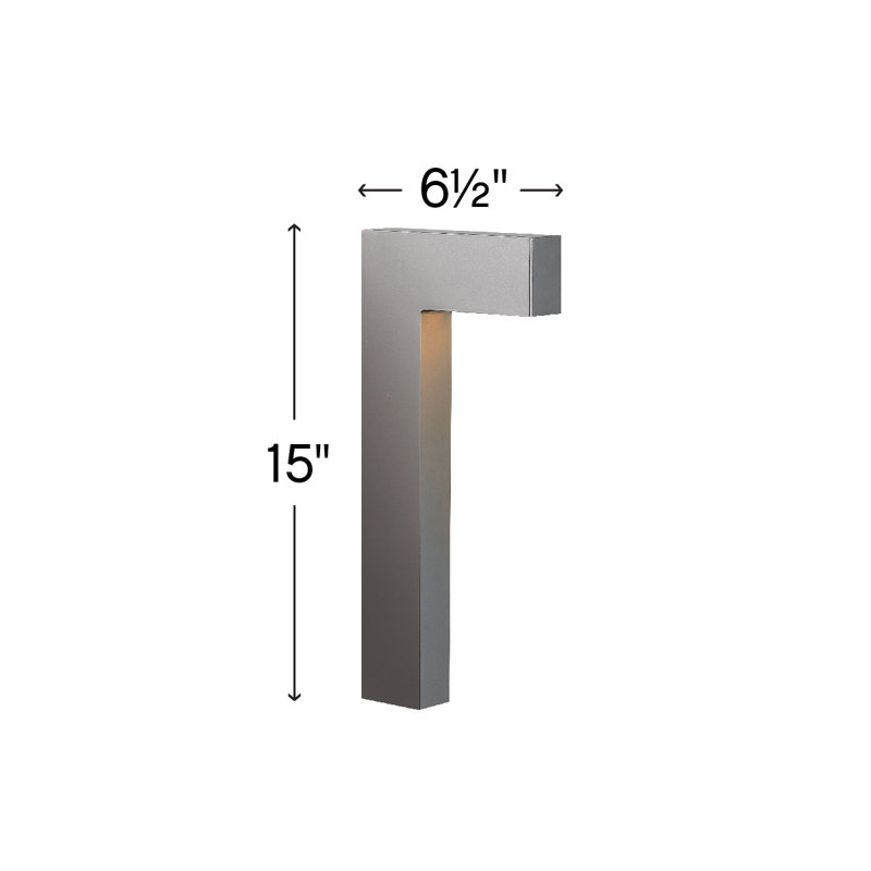 Atlantis Low Voltage Pathway Light, Hematite