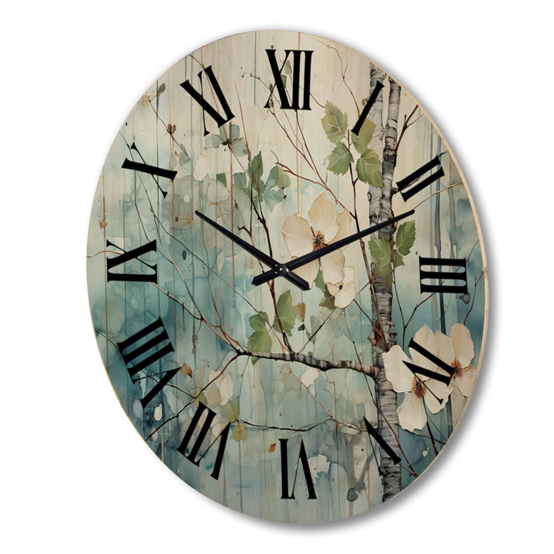 Horloge murale Collage Meditations I, Très grand