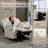 Oversized Dual Motor Power Swivel Rocker Recliner Chair with Adjustable Headrest for Adults, Glider Rocking Chairs with Vibration and Heat, USB Type C, Armrest Storage-211896543