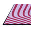 Tapis mauve rayé Uwais-696365407