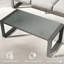 Ensemble de meubles de patio 4 pièces en aluminium toutes saisons, canapé de conversation 5 places avec coussins de 10 pouces d'épaisseur et table en verre-1397193473