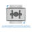 Mount-It TV Wall Mount w/ Full 360 Degree Rotation Fits Most TVs from 32" to 70", 110 lbs. Capacity