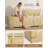 59" Storage Chest, Large Storage Trunk with 2 Hinges, Farmhouse Wooden Box Bench, Lift-Top Organizer Chest, Entryway Trunk for Bedroom, Living Room, Yellow-1755146977