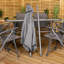 6 - Person Patio Dining Set with Rectangular Table-1840838353