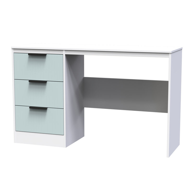 Berklie Dressing Table, Duck/White
