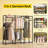 Portable Wardrobe Rack,High Closet Organizer