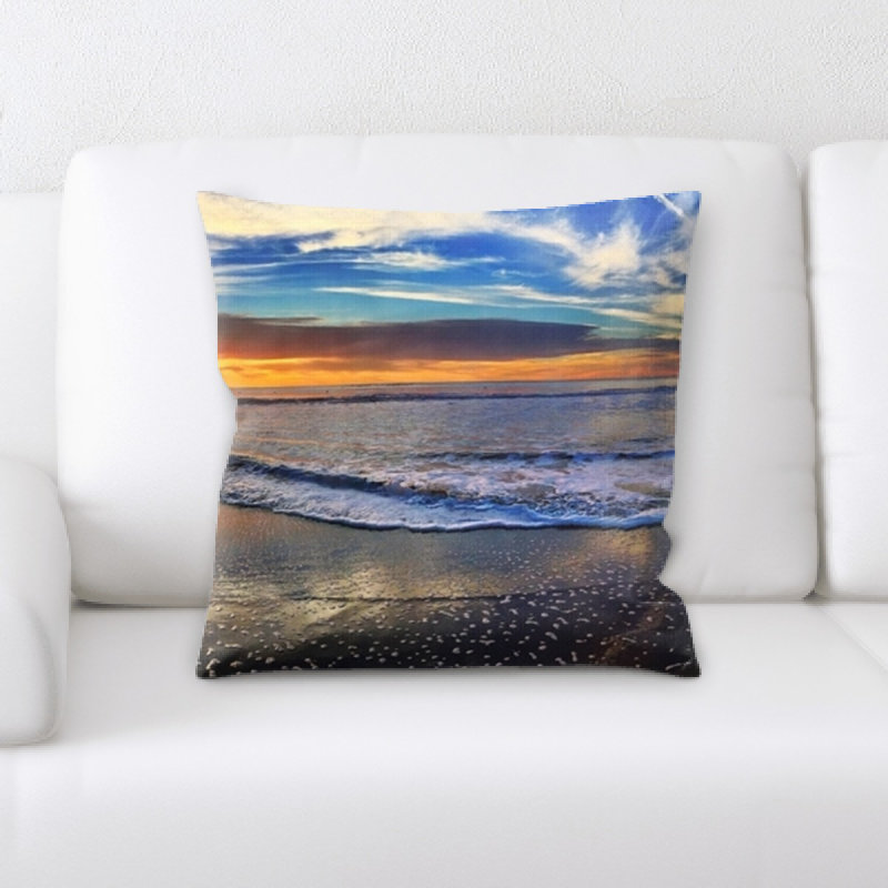 Coussin coucher de soleil