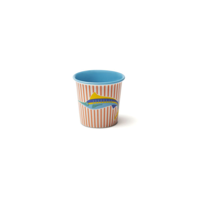 Excelsa set of 6 espresso cups Corfu' porcelain 9 cl