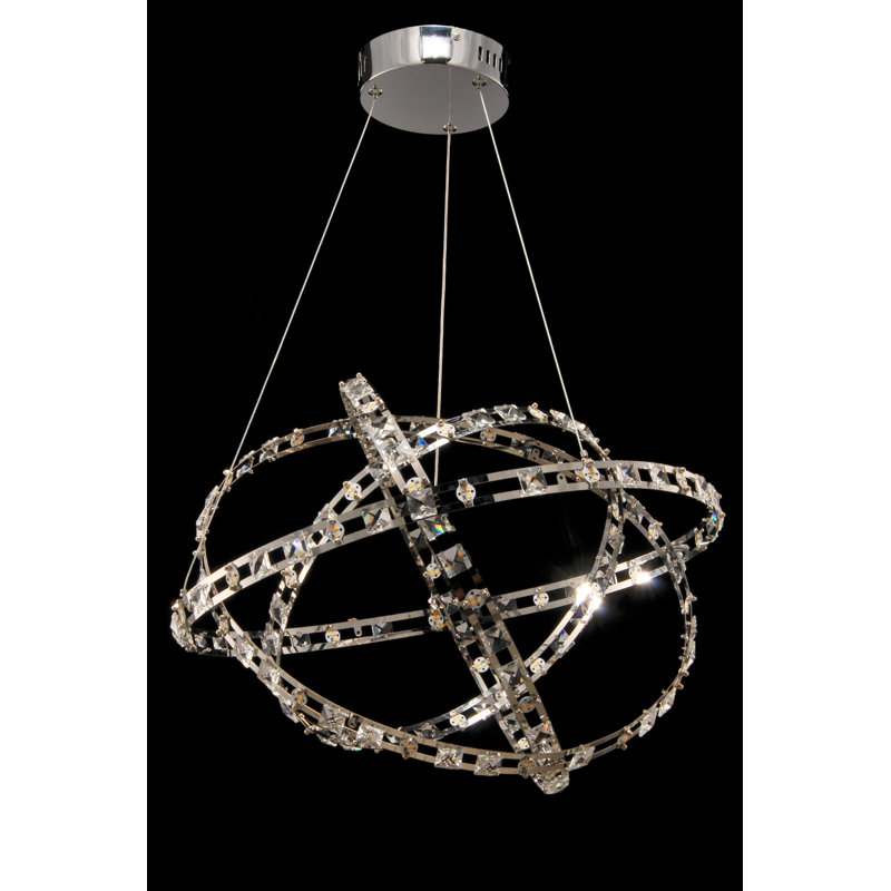 Sanchez 52 - Light Crystal LED Chandelier