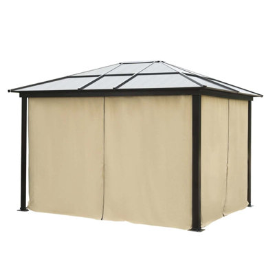 Outdoor Gazebo,Hardtop Gazebo Canopy