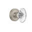 Classic Rosette with Oval Fluted Crystal Door Knob-1892714999-1892714955