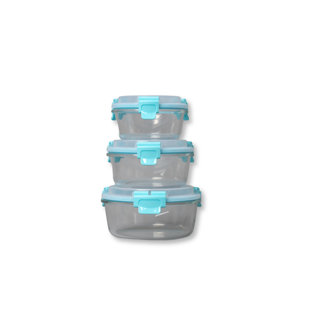 HI-TOP Lids With Pro Grade Removable Lockdown Levers Round 3 container set