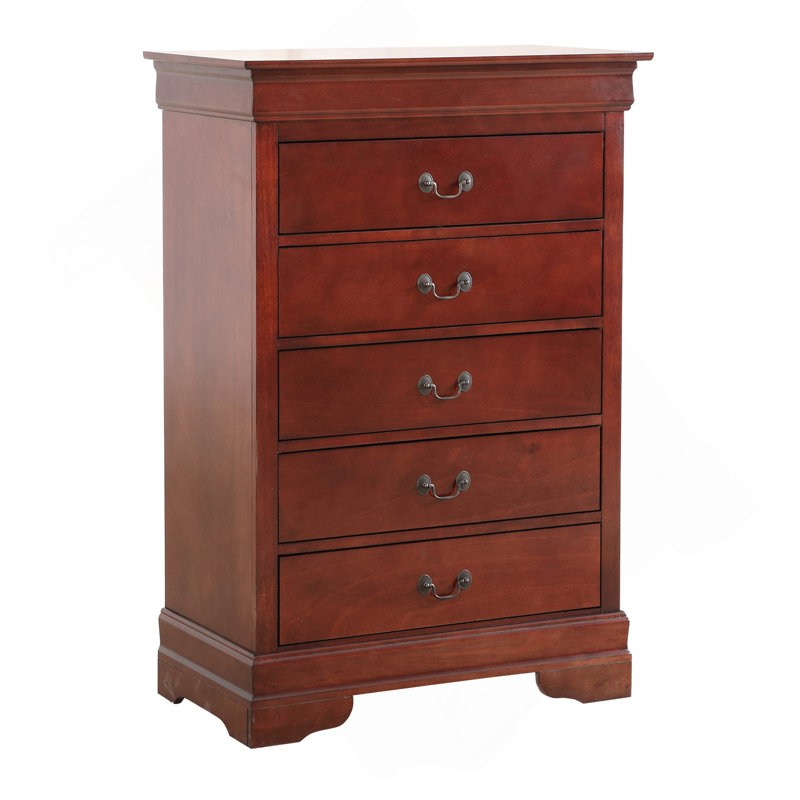 Commode Louis Phillipe, cerise