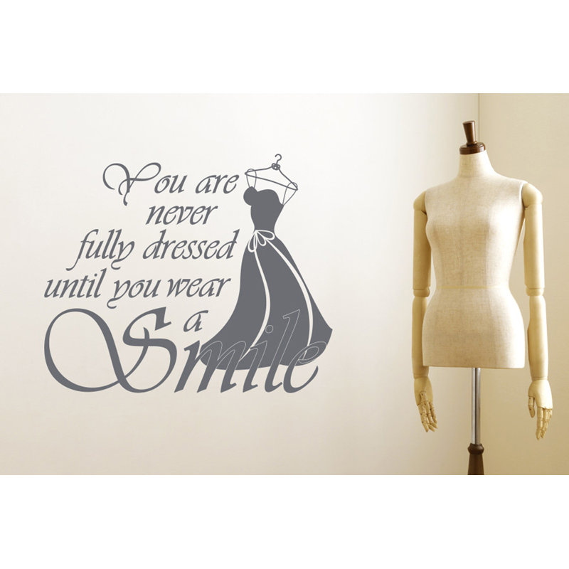Wall Decal, Grey, Medium
