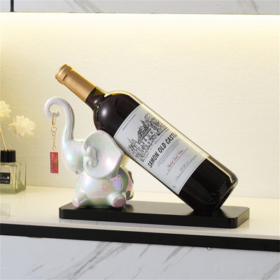 Support à vin éléphant