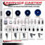 Ensemble de roulettes extensibles pivotantes en poly de 3 pouces 7/8 pouces 2 roues SCC