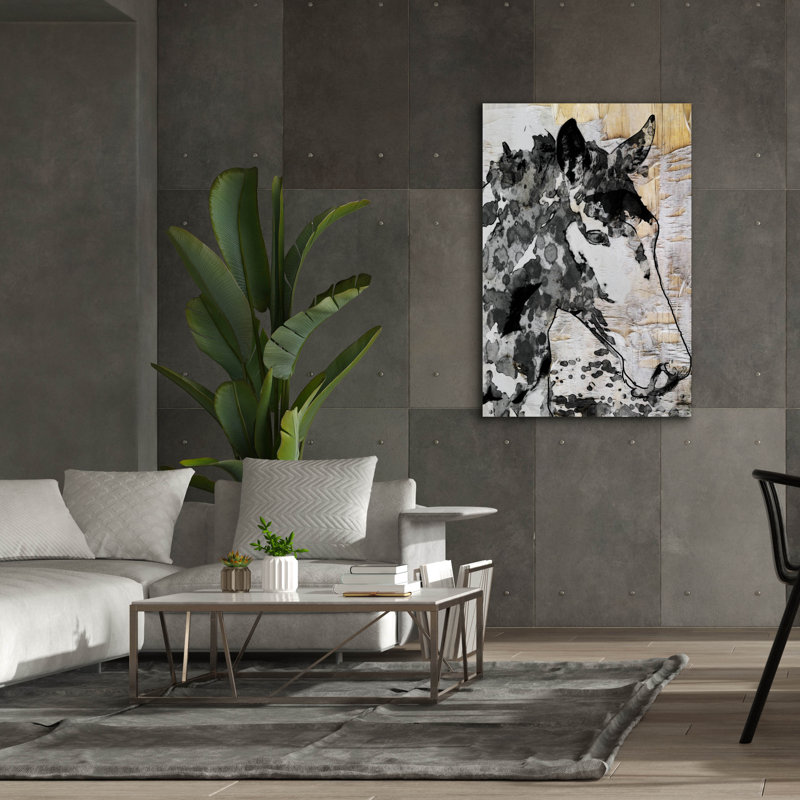 "ACTION" par Irena Orlov, H 60 po x l 40 po x P 1,5 po