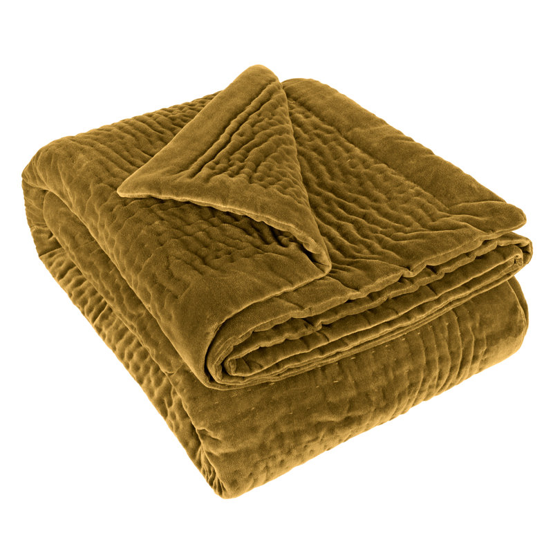 Haze Quilted Throw Blanket, Multicolour