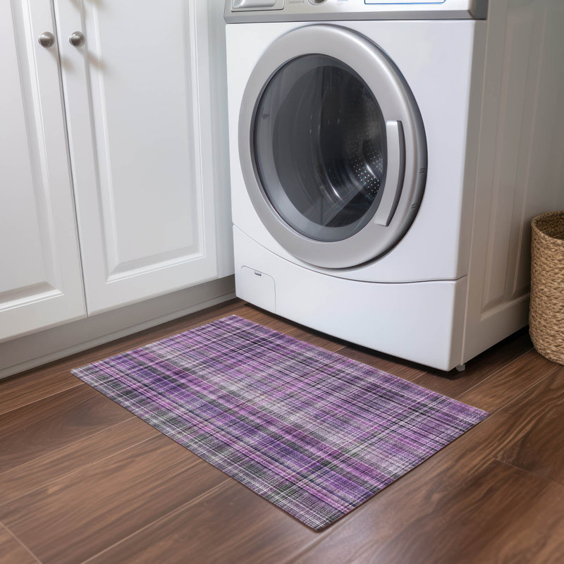 Tapis intérieur / extérieur Kinslee, Rectangle 1 pi 8 po x 2 pi 6 po
