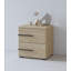 Blockus 45cm W Manufactured Wood Bedside Table-469720439