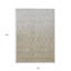 Tapis intérieur / extérieur lavable taupe et gris 10 'x 14'