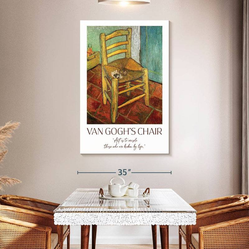 Affiche de l'exposition Chair Van Gogh, H 51 po x l 34 po