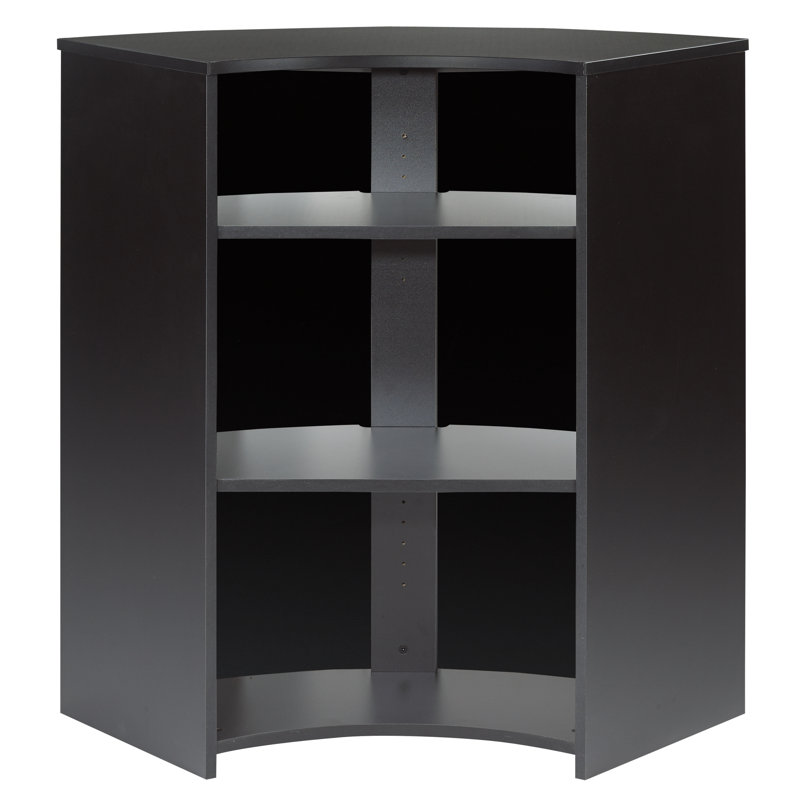 Asyria 106.9 cm Bar Cabinet Bar Cabinet, Black