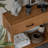 Simple retro rectangular console table-523731169