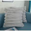 Coussin en fausse fourrure côtelée très doux Collection Madrid-106340369
