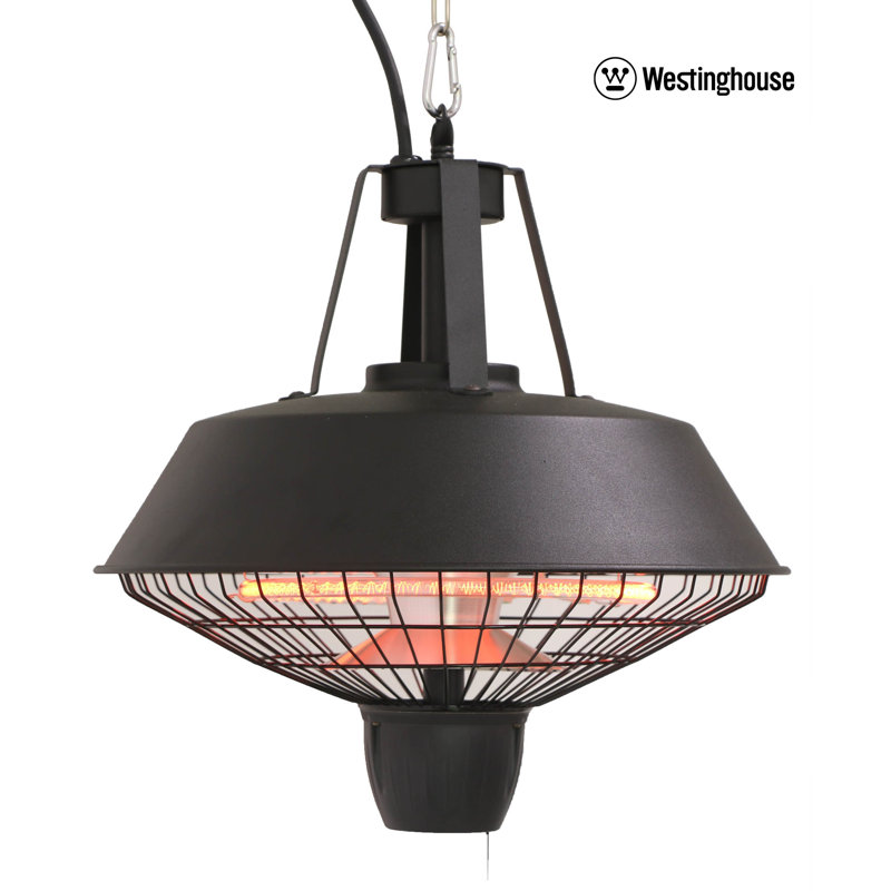 Chauffe-terrasse électrique suspendu 1500 Watts