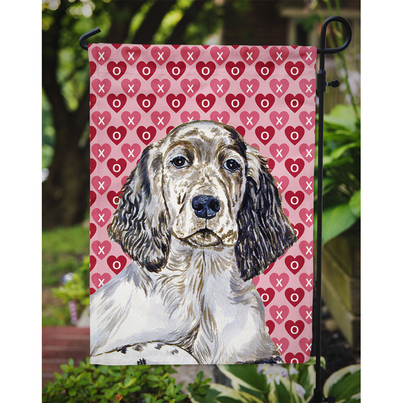 Drapeau de jardin Varastad, Setter anglais