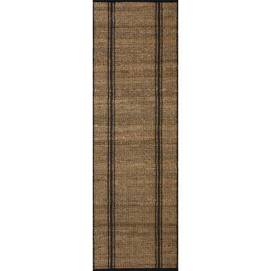 Dash and Albert Simba Black Handwoven Jute Rug, Runner 2.5 X 8 F 並行輸入品 : Dash and Albert Simba Black Handwoven Jute Rug, 5 X 8