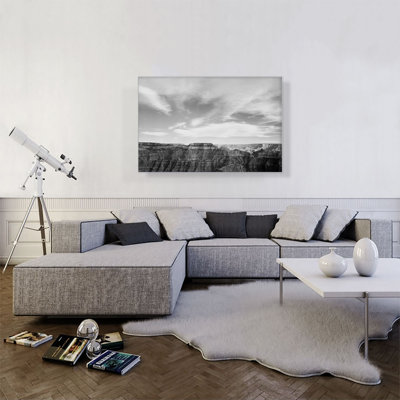 «Grand Canyon National Park Arizona» par Ansel Adams, reproduction de photo sur toile tendue
